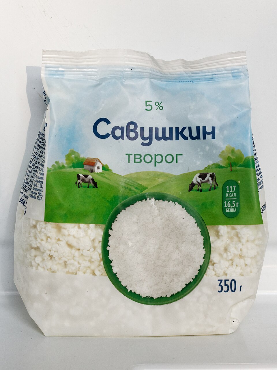 Творог в миске